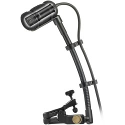 Audio Technica | Audio-Technica ATM350U Cardioid Condenser Instrument Microphone with Universal Clip-On Mounting System (5 Gooseneck)