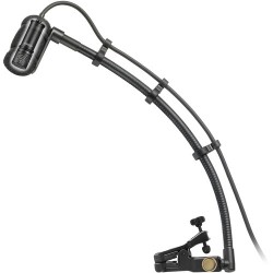 Audio-Technica ATM350UL Cardioid Condenser Instrument Microphone with Universal Clip-On Mounting System (9 Gooseneck)