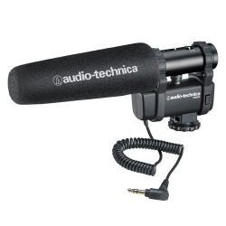 Audio Technica | Audio-Technica AT8024 Stereo/Mono Camera-Mount Microphone