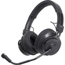 Mikrofonos fejhallgató | Audio-Technica Broadcast Stereo Headset with Cardioid Boom Microphone