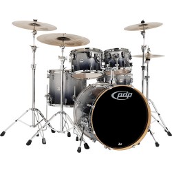 PDP Concept Maple Series 5-Piece Drum Kit (Silver Fade to Black Finish)