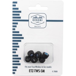 Dekoni Audio | Dekoni Audio Memory Foam 4.9mm Ear Tip - 3 Pairs-Small/Shallow for TWS