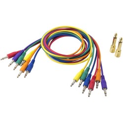 Korg SQ-Cable-6 - Patch Cables for SQ-1 Sequencer (Set of 6)