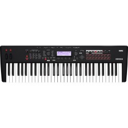 Korg KROSS 2 61-Key Synthesizer Workstation (Super Matte Black)