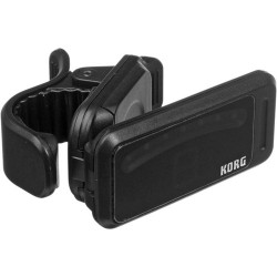 Korg Pitchclip Clip-On Tuner for Guitar/Bass (Black, Limited Edition Packaging)