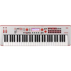 Korg | Korg KROSS 2 61-Key Synthesizer Workstation (Gray/Neon-Red, Limited Edition)