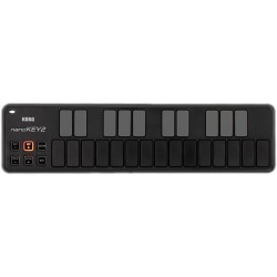 Korg | Korg nanoKEY2 Slim-Line USB MIDI Controller (Black)