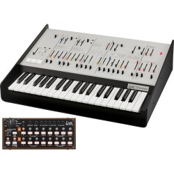 Korg ARP Odyssey FSQ Rev1 Full-Sized Analog Synthesizer with SQ-1 Step Sequencer (White)