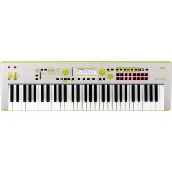 Korg KROSS 2 61-Key Synthesizer Workstation (Gray/Neon-Green, Limited Edition)