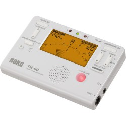 Korg TM-60 Combo Tuner Metronome (White)