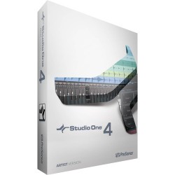 PreSonus Studio One 4 Artist - Audio and MIDI Recording/Editing Software (Educational, 10 to 24 Seats, Download)
