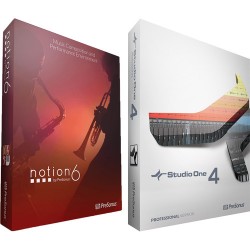 PreSonus Professional Bundle with Studio One 4 Professional and Notion 6 (Download)