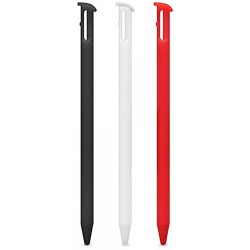 HYPERKIN Tomee Stylus Pen Set for 3DS (3-Pack, Red/White/Black)