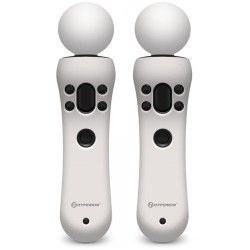 HYPERKIN GelShell Motion Controller Silicone Skin for PS Move (2-Pack, White)