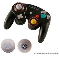 HYPERKIN Replacement Analog Cap for Nintendo GameCube Controller (Gray)