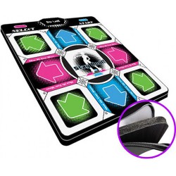 HYPERKIN | HYPERKIN DDR Game V2.0 Super Deluxe Dance Pad with 1 Foam Insert for Sony PS2/PS1 Systems