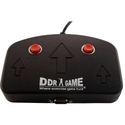 HYPERKIN DDRGAME Dance Dance Revolution Control Box with 15-Pin Male Connector for Xbox Metal Dance Pads