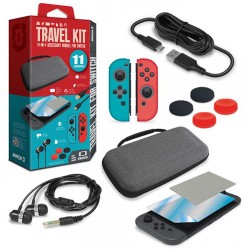 HYPERKIN Armor3 Travel Kit for Nintendo Switch (Red/Blue)