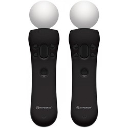 HYPERKIN GelShell PS Move Silicone Skin (Black, 2-Pack)