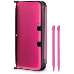 HYPERKIN | HYPERKIN Aluminum Shell with Two Stylus Pens for Nintendo 3DS XL (Pink)