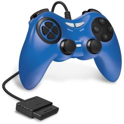 HYPERKIN | HYPERKIN Armor3 Wired Game Controller for Sony PS2 Console (Blue)