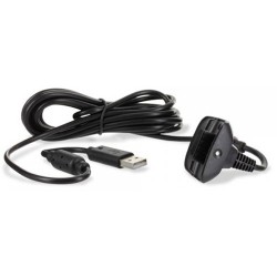 HYPERKIN | HYPERKIN Tomee Controller Charge Cable for Microsoft Xbox 360 (Black)