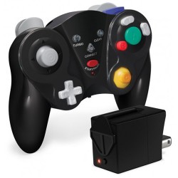 HYPERKIN CirKa FreePad Wireless Controller for GameCube (Black)