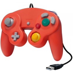 HYPERKIN CirKa Premium GameCube-Style USB Controller (Crimson Red)