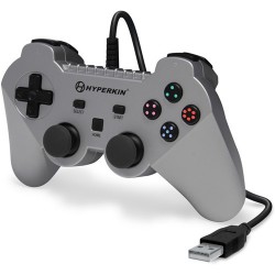 HYPERKIN Brave Knight Premium PS3 Controller (Silver)