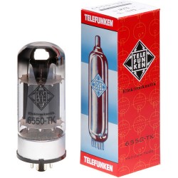 Telefunken 6550-TK Black Diamond Series Vacuum Tubes (Matched Pair)