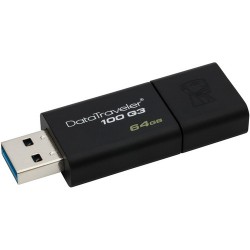 Kingston 64GB Data Traveler 100 G3 USB 3.0 Flash Drive