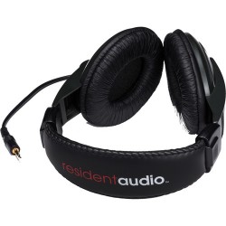 Headphones | Resident Audio R100 Stereo Headphones (Black)