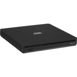 Pioneer | Pioneer 6x Slot Loading Portable USB 3.1 Gen1(3.0) BD/DVD/CD Burner Supports 4k Ultra Hd Blu-Ray Playback