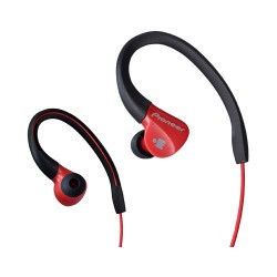 Pioneer SE-E3M-R IRONMAN Sports Earphones (Red/Black)