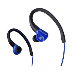 Pioneer SE-E3M-L IRONMAN Sports Earphones (Blue/Black)