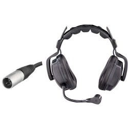 Eartec Ultra Double Around-Ear Intercom Headset (5-Pin XLR-M)