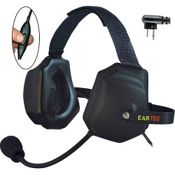 Headphones | Eartec Xtreme Headset With Push-To-Talk Control for 2-Pin Motorola Radios