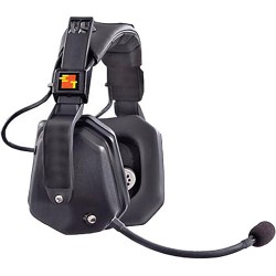 Headsets | Eartec Ultra Double Headset w/ Shell Push-To-Talk for 2-Pin Motorola Radios