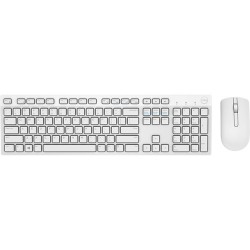 Dell KM636 Wireless Keyboard and Mouse (White)