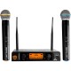 Nady DW-22 HT 24 bit Digital Dual Handheld Wireless Microphone System