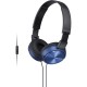 Sony MDR-ZX310AP ZX Series Stereo Headset (Blue) Review