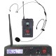 Nady U-1100/HM-20U UHF Unidirectional Condenser Wireless System with 1 x HM-20U Headmic Headworn Condenser Microphone