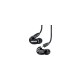 Shure SE215 Sound-Isolating In-Ear Stereo Earphones, Translucent Black
