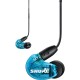 Shure SE215 Sound-Isolating In-Ear Stereo Earphones with RMCE-UNI Remote Mic Universal Cable (Blue)