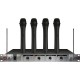 Nady 401X Quad 4-Channel VHF Wireless Microphone System