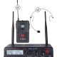 Nady U-2100/HM-10 UHF Omnidirectional Condenser Wireless System with 2 x HM-10 Headworn Microphone